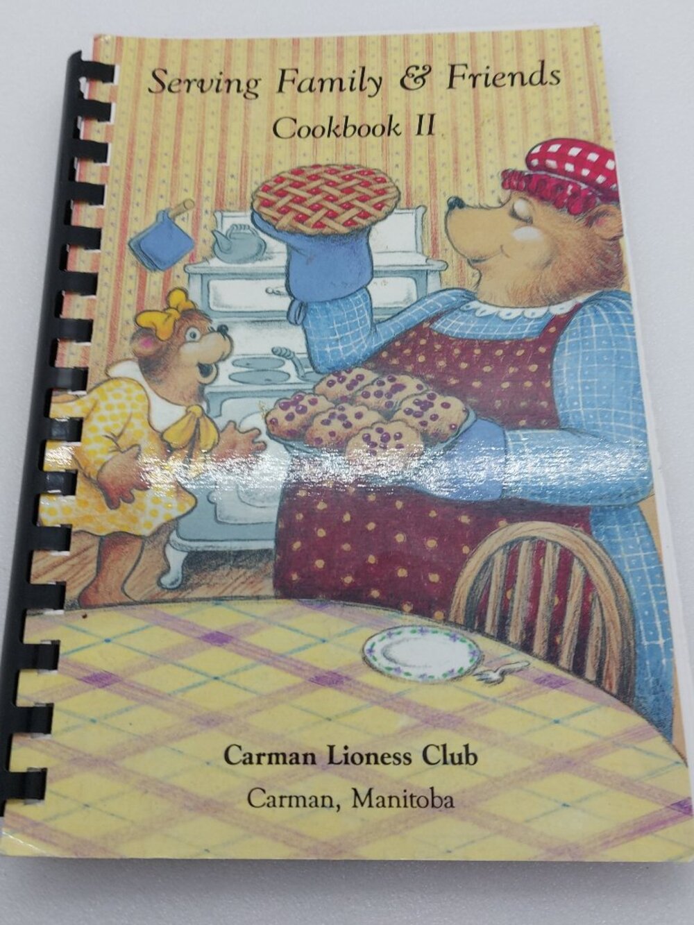 1992 Serving Family & Friends Paperback Cookbook